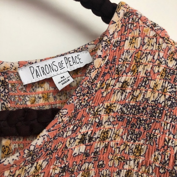 Summer Floral Dress sz Medium - Picture 3 of 4